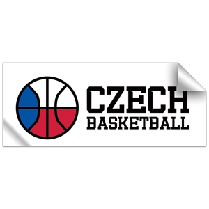 Samolepka Czech Basketball     