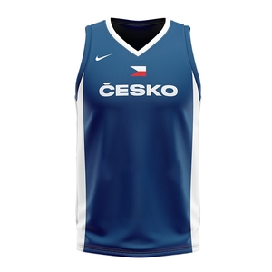 Fandres modrý Nike potisk Česko